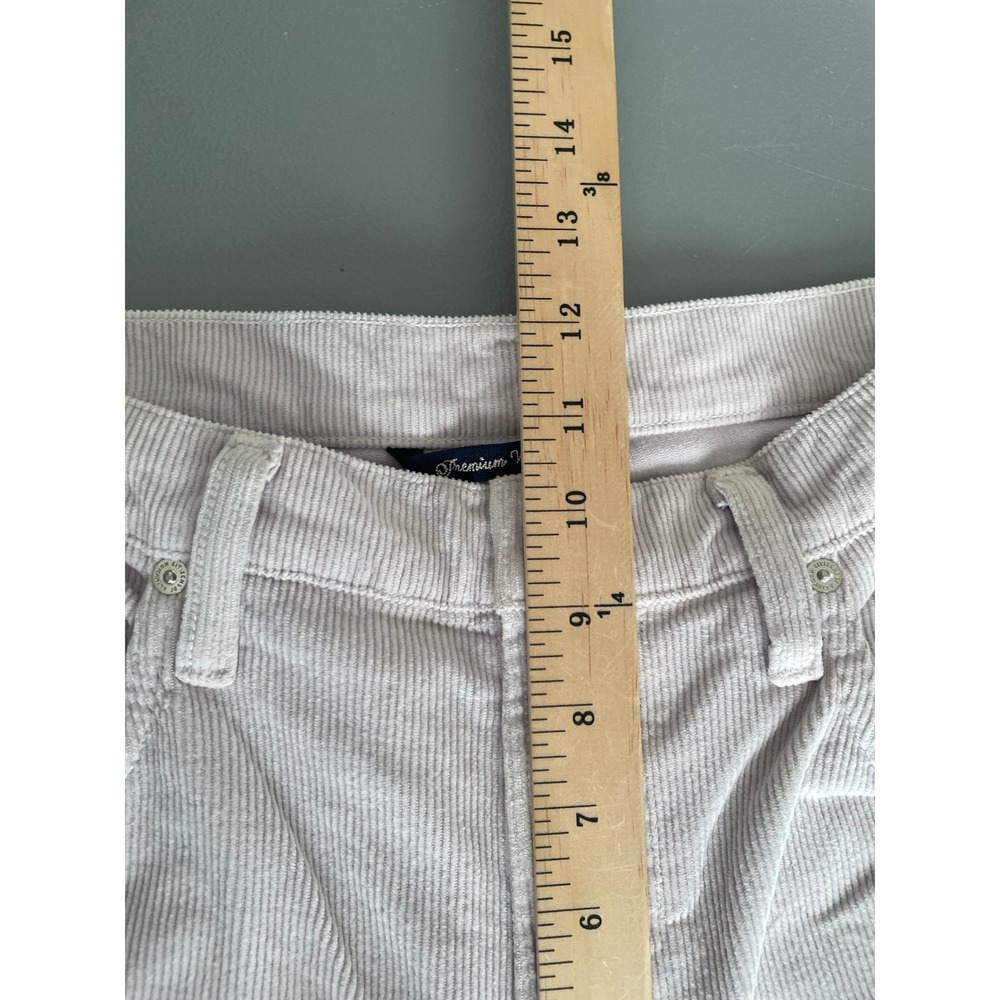 NEW Citizens of Humanity Neve Low Slung Corduroy Pants 27 Lavender Straight Leg - Picture 11 of 11